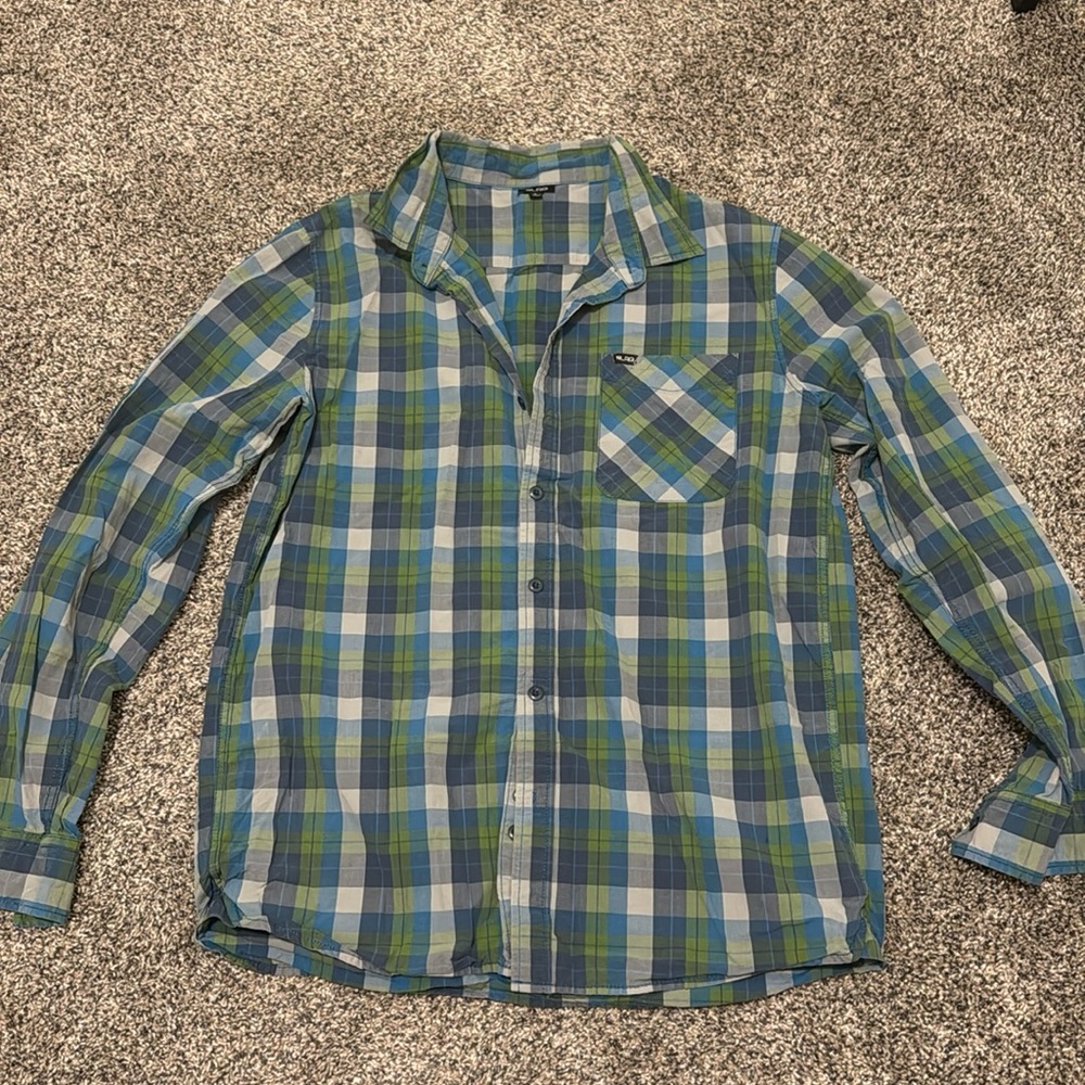 LRG Button Up Shirt - Large